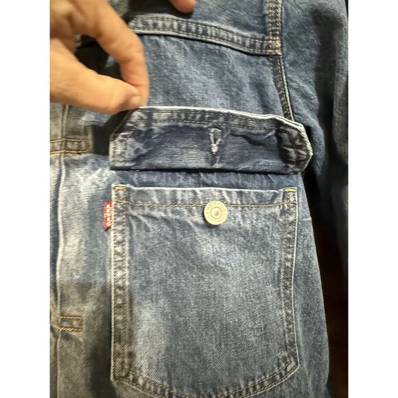 Levi’s Type 2 Selvedge Denim Jacket LVC Size XL Moto, Retro Preppy Classic - Picture 5 of 13